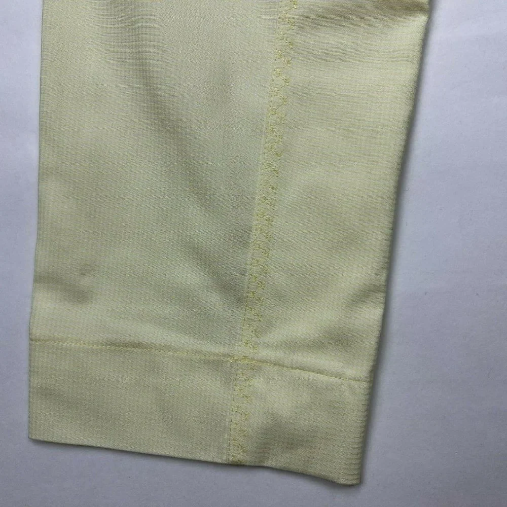 Worth Equestrian Pants Zip Closure Lined Flat Front Yellow Trousers Women 4 NWT‎